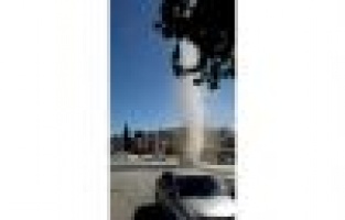 Adıyaman'da toz hortumu oluştu