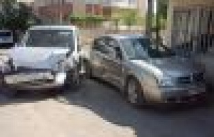 ADIYAMAN'DA TRAFİK KAZASI: 2 YARALI