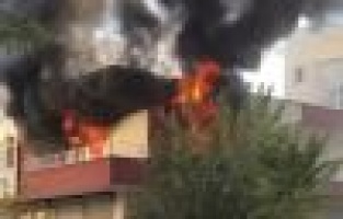 Adıyaman'da yürekleri ağza getiren yangın