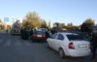 Adıyaman’da, Zincirleme Trafik Kazası