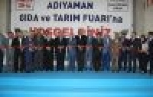Adıyaman’ın Gıda ve Tarım Fuarı Açıldı