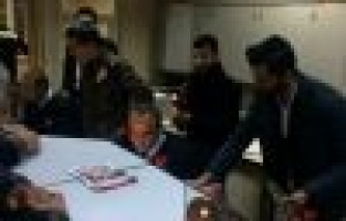 Adıyamanlı genç iş adamlarından polise destek