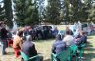 AK Parti Samsat'ki seçim çalışmalarını çadırda yürütüyor