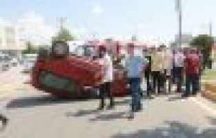 Aldığı karnesi ile evine dönen çocuk ölümden döndü