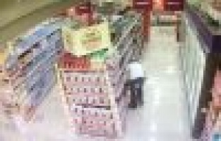 Alkol çalan şahıs yakalandı