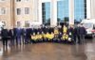 Ambulans filosuna 8 yeni ambulans katıldı