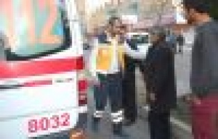 Araç Yayaya Çarptı; 1 Yaralı