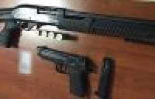 Asayiş uygulamasında 10 tüfek ve tabanca ele geçirildi