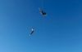 Atatürk Barajı'nda zipline heyecanı