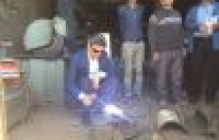 AYDIN, 1 MAYIS’TA KAYNAK YAPTI, DEMİR DÖVDÜ