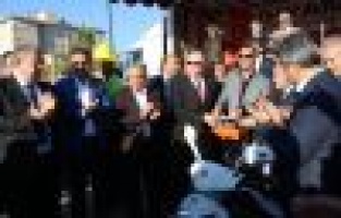 Bakan Faruk Özlü 12 derslik okulun temel atma törenini gerçekleştirdi