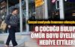 Bakışlarıyla ömür boyu ikramiye kazandı