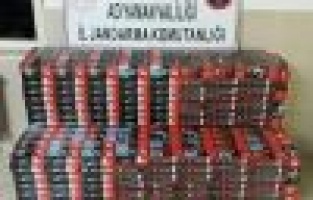 Bandrolsüz makaronlar ele geçirildi