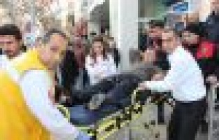 Bankada silahlı kavga: 1 yaralı