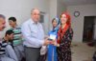 Başkan Kutlu’dan engelli kardeşlere sürpriz ziyaret