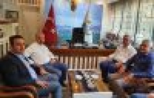 Başkan Turanlı Başkan Yıldırım ile bir araya geldi