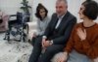 Başkan Turanlı'dan engelli kardeşlere sürpriz ziyaret