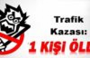Bayram namazından çıkan yayaya otomobil çarptı: 1 ölü