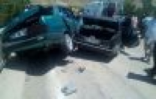 Bayramlaşma yolunda kaza: 9 yaralı