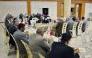 BELEDİYEDEN EMEKLİ DİN GÖREVLİLERİNE KUTLU DOĞUM YEMEĞİ