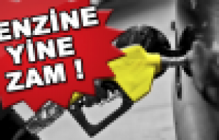 Benzine yine zam geldi