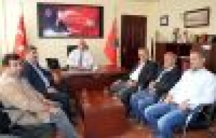 Besni Emniyet Müdürüne Taziye Ziyareti