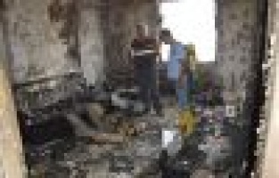 Besni’de psikolojik sorunları olan kişi yaşadığı evi yaktı