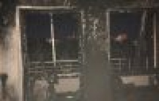 Binada çıkan yangın korkuttu