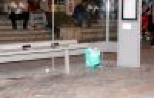 Binlerce kişinin katıldığı yürüyüş esnasında şüpheli poşet paniği