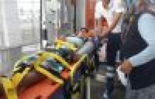 Bisikletiyle Balkondan Düşen Çocuk Yaralandı