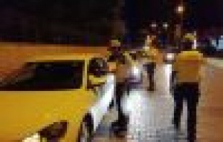 Bölge trafik ekipleri alkol uygulaması yaptı