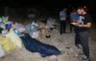 Boş arazide erkek cesedi bulundu  