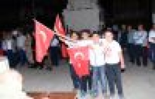 Çelikhan’da 15 Temmuz etkinliği