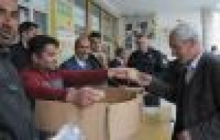 Çelikhan’da bin 500 kişilik irmik dağıtıldı