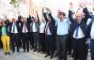CHP Adıyaman milletvekili adaylarına coşkulu karşılama