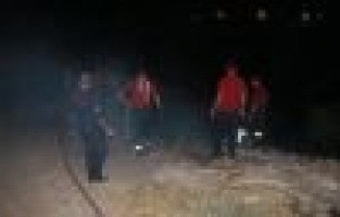 Çöp yangını OSB’ye sıçramadan söndürüldü