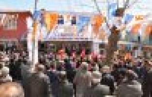 Cumhurbaşkanı Tut ilçesinde miting yaptı 