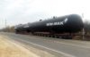 Dev Tanklar 80 Tekerlekli Dorseler İle Taşınıyor