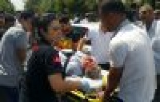 Direksiyon başında epilepsi nöbeti geçirdi