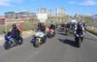 Doğu Türkistan’da yaşanan zulümlere motosikletli tepki