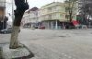 Dolu, sokakları beyaza bürüdü