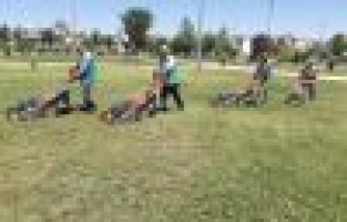 Eğriçay Parkında bakım onarım çalışması