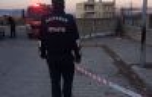 Elektrik direğinde yangın çıktı