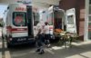 Elektrikli bisikletin çarptığı kişi yaralandı