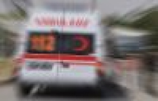 Elini iş makinesine kaptıran işçi yaralandı  