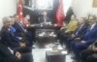 Emniyet Müdürü Salmaner’den, CHP’ye Ziyaret