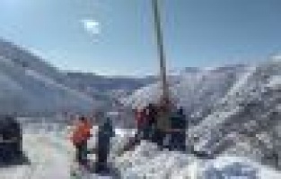 Enerji nakil hatları onarılıyor