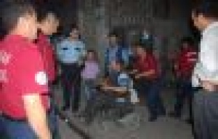 ENGELLİ VATANDAŞ TARİHİ TUZ HANI'NDA MAHSUR KALDI