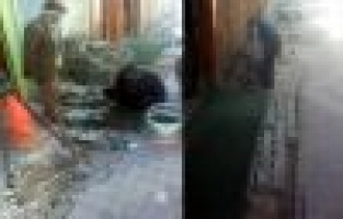 Esnaf Caddenin Kilitli Taşını Döşedi