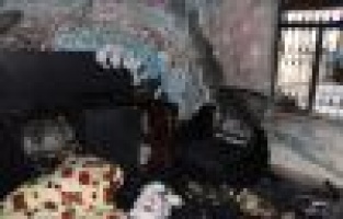 Ev Yangını Korkuttu